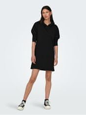 Jacqueline de Yong Dámské šaty JDYIVY Regular Fit 15300623 Black (Velikost M)