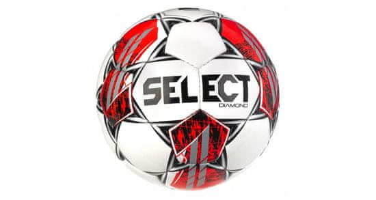 SELECT FB Diamond fotbalový míč bílá-červená č. 5