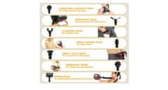 Merco Massager masážní pistole s pásem černá 1 ks