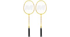 Merco Exel set badmintonová raketa žlutá