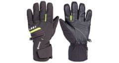 Leki Spox GTX lyžařské rukavice černá-limetková č. 105