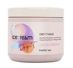 Inebrya Ice cream Dry-T mask 500ml maska na krepaté vlasy
