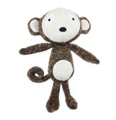 RECORD Měkká hračka pro psa opička