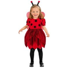 Widmann Karnevalové kostým Lill´ Ladybug, 12-18 měsíců