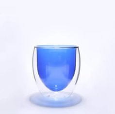 Ty Glass Termosklenice s dvojitým sklem 150ml - dark blue