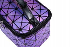 INNA Dámský cestovní kosmetický kufřík se zrcátkem, kosmetická taška Trip Story Umbria fialová