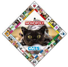 Winning Moves Monopoly Cats - Anglická verze