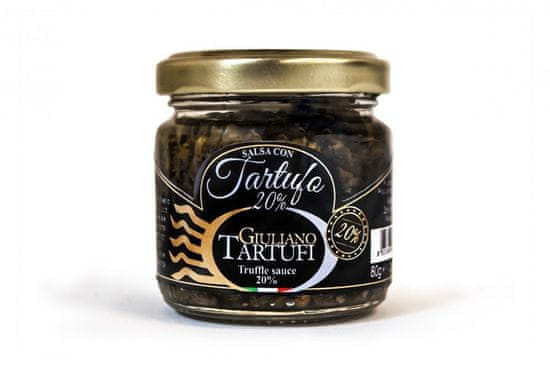 Giuliano Tartufi Lanýžová pasta DELUXE s 20% černého lanýže, 80 g (Salsa Tartufata)