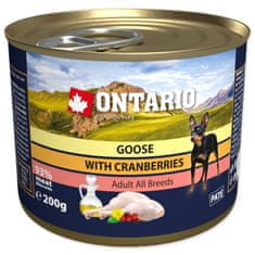 Ontario Konzerva husí s brusinkami 200 g