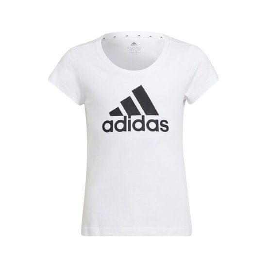 Adidas Tričko na trenínk bílé Essentials Big Logo Tee