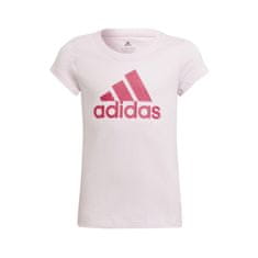 Adidas Tričko na trenínk růžové S BL Tee JR