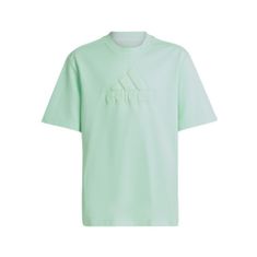 Adidas Tričko bledě zelené S FI Logo Tee JR