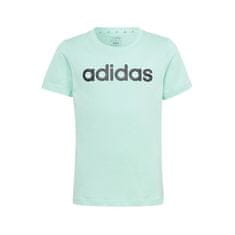 Adidas Tričko bledě zelené M Lin Tee JR