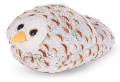 Cozy Noxxiez CS914 Sněžná sova - hřejivý plyšový pantofel