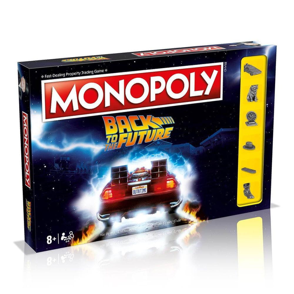 Levně Winning Moves Monopoly Back to the Future - Anglická verze