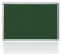 2x3 Filcová zelená tabule v hliníkovém rámu 180x120 cm - P-TTA1218-4