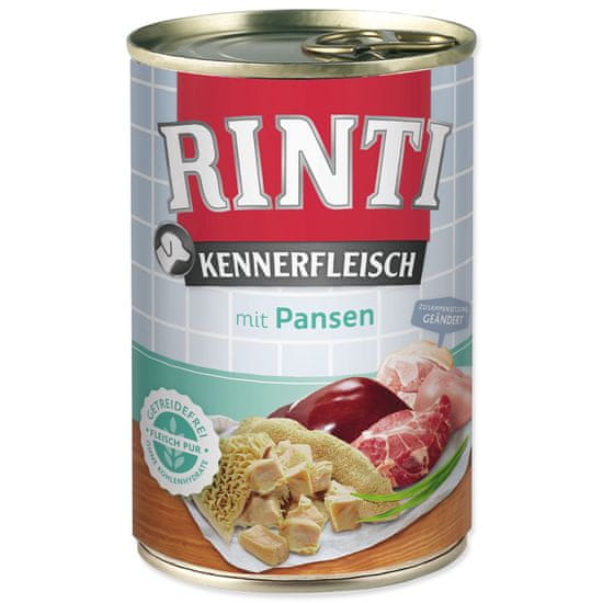 Finnern Konzerva RINTI Kennerfleisch žaludky 400 g