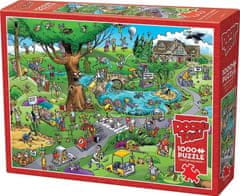 Cobble Hill Puzzle DoodleTown: Typický golf 1000 dílků