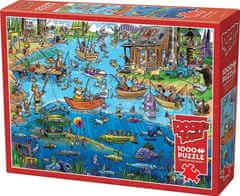 Cobble Hill Puzzle DoodleTown: Na rybách 1000 dílků