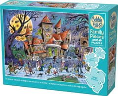 Cobble Hill Rodinné puzzle Strašidelný dům 350 dílků