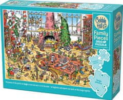 Cobble Hill Rodinné puzzle Pracující skřítkové 350 dílků