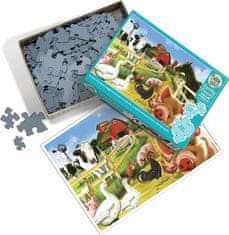 Cobble Hill Rodinné puzzle Vítejte na farmě 350 dílků