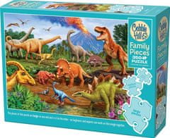 Cobble Hill Rodinné puzzle Dinosauři 350 dílků