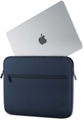 EPICO Neoprenové pouzdro pro Apple MacBook Pro 14"/Air 13" - půlnoční modrá, 9915191600001