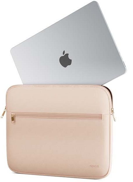 Levně EPICO Neoprenové pouzdro pro Apple MacBook Pro 14"/Air 13" - růžová, 9915192300001