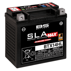 BS-BATTERY V továrně aktivovaný akumulátor BTX14HL (FA) (YTX14HL (FA)) SLA MAX
