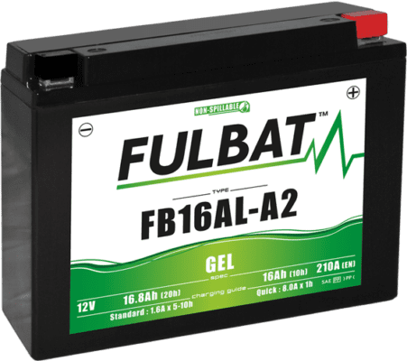 Fulbat Gelový akumulátor FB16AL-A2 GEL (YB16AL-A2 GEL)