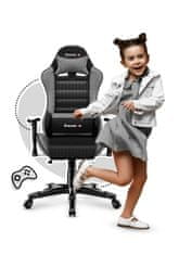 Huzaro Dětská herní židle Ranger 6.0 Grey Mesh