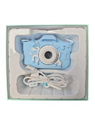 Leventi Dětský digitální fotoaparát s motivem jednorožec-modrý