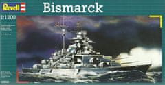 Revell bitevní loď Bismarck, Kriegsmarine, ModelKit 05802, 1/1200