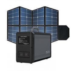 MXM Outdoor set nabíjecí stanice a solárního panelu 1000W/100W