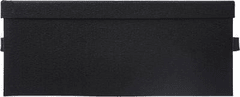 5five Sada úložných krabiček, 4 ks, černé