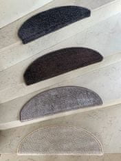 Vopi Nášlapy na schody Capri Lux cream půlkruh, samolepící 24x65 půlkruh (rozměr včetně ohybu)