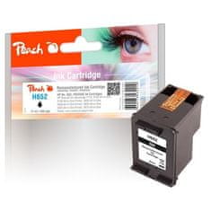 Peach Inkoustová náplň HP 652, kompatibilní - černá