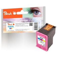 Peach Inkoustová náplň HP No. 302 XL, CMY kompatibilní