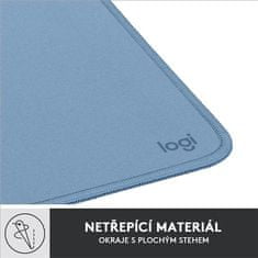 Logitech Podložka pod myš Mouse Pad Studio Series, 20 x 23 cm - modrá