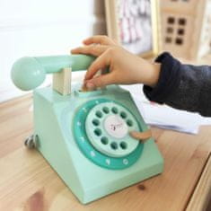 LEBULA CLASSIC WORLD Klasický dřevěný telefon pro děti 4 el.