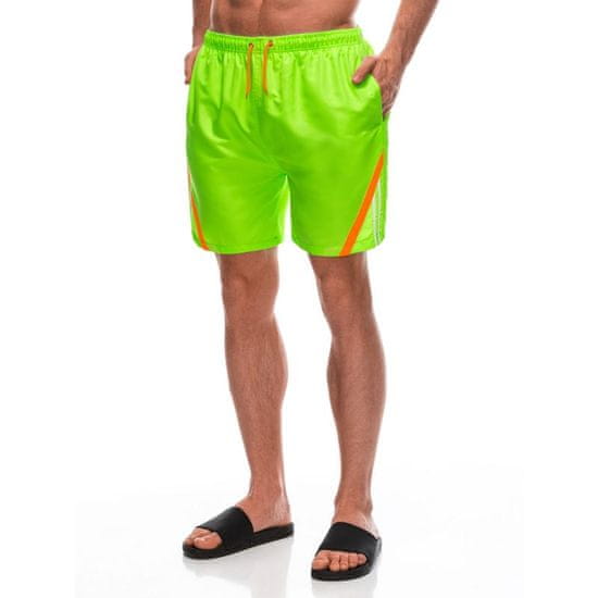 Edoti Pánské plavecké šortky W460 zelené MDN122106