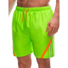 Edoti Pánské plavecké šortky W460 zelené MDN122106 M