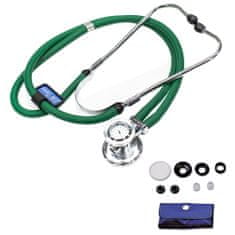 Little Doctor Stetoskop SteTime Little Doctor s hodinkami Rappaport - zelený