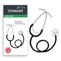  Jednohlavý stetoskop Prof-Plus Little Doctor pro poslech Korotkoffových zvuků - šedý