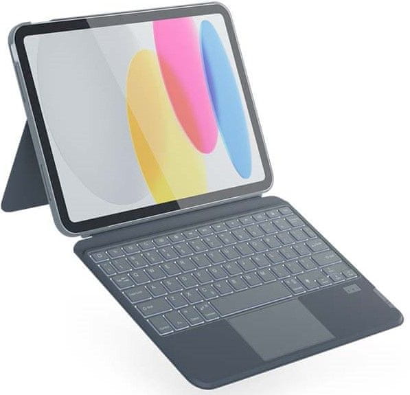Levně EPICO Klávesnice s pouzdrem pro Apple iPad 10,2" - maďarština/šedá, 43811101300010
