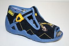 Befado chlapecké sandálky SNAKE 217P014 modré, bagr