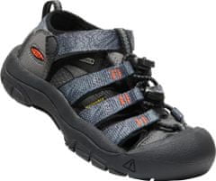 KEEN Keen Newport H2 dětské sandály steel grey/black Velikost: EU 32/33