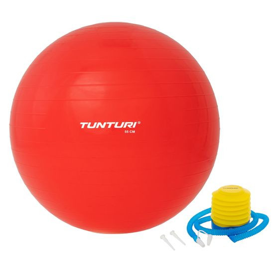Tunturi Gymnastický míč TUNTURI 65 cm červený