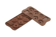 Silikomart Silikonová forma na čokoládu – sušenky -